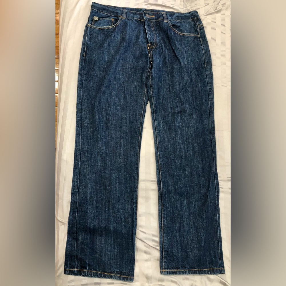 Marc Ecko Dark blue Slim jeans Button fly size 38x32